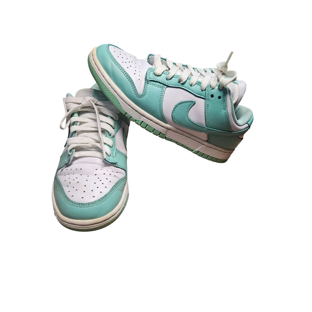 Nike Womens Dunk Lows Mint Green Size 7